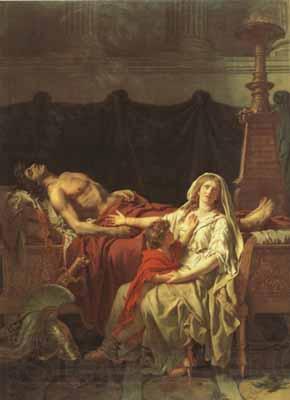 Jacques-Louis David andromache mourning hector (mk02) Germany oil painting art